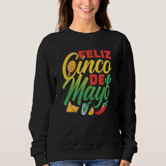 Sudadera Feliz Cinco De Mayo Mexico Mexican Fiesta Party