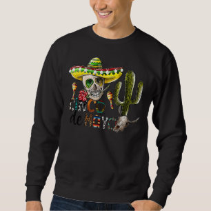 Sudadera Feliz Cross Sungafas Skull Mustache Cinc Mexicano