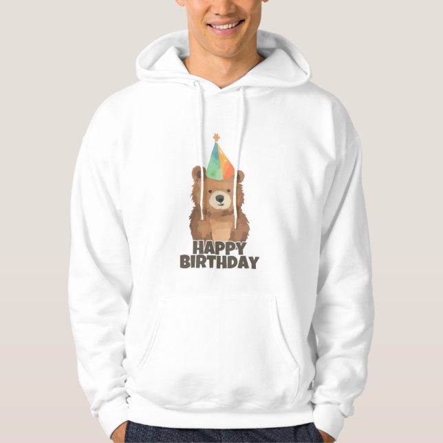 Sudadera Feliz cumpleaños (Anverso)