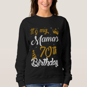 Sudadera Feliz cumpleaños 70 de mi mamá 1955 70 años O