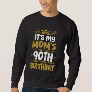 Sudadera Feliz Cumpleaños 90 de mi Mamá 1935 90 Años
