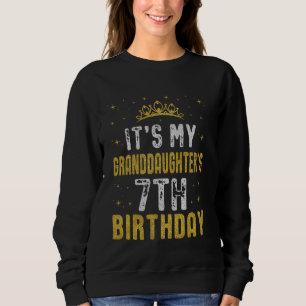 Sudadera Feliz Cumpleaños Nieta 7 Años 2018 7