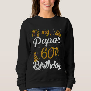 Sudadera Feliz Cumpleaños número 60 de Papá 1965 60 Años