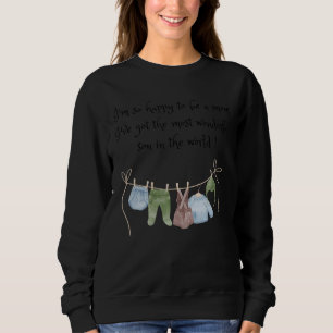 Sudadera Feliz De Ser Mamá De Un Maravilloso Hijo Por Mami