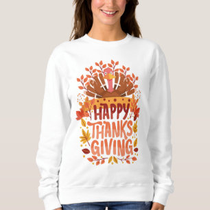 Sudadera Feliz Día de Acción de Gracias