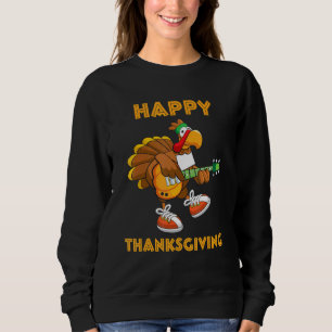 Sudadera Feliz Día de Acción de Gracias a un músico de guit
