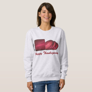 Sudadera Feliz Día de Acción de Gracias Salsa de Cranberry