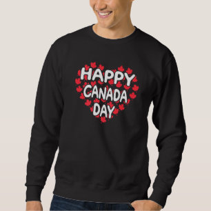 Sudadera Feliz Día de Canadá Bandera Canadiense Orgullo de 