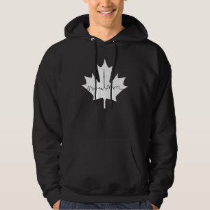 Sudadera Feliz Día de Canadá: Bandera de hojas de arce Patr