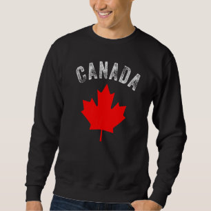 Sudadera Feliz Día de Canadá Maple Bandera Canadiense