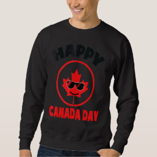 Sudadera Feliz Día de Canadá: Niños del Día de la Mancha de