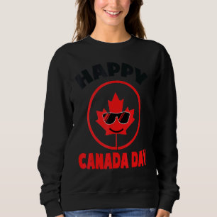 Sudadera Feliz Día de Canadá: Niños del Día de la Mancha de
