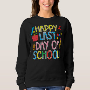 Sudadera Feliz día de clases de Apple Pencil Graduation Tea