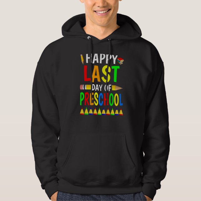 Sudadera Feliz Día De Estudiantes De Preescolar 2022 (Anverso)