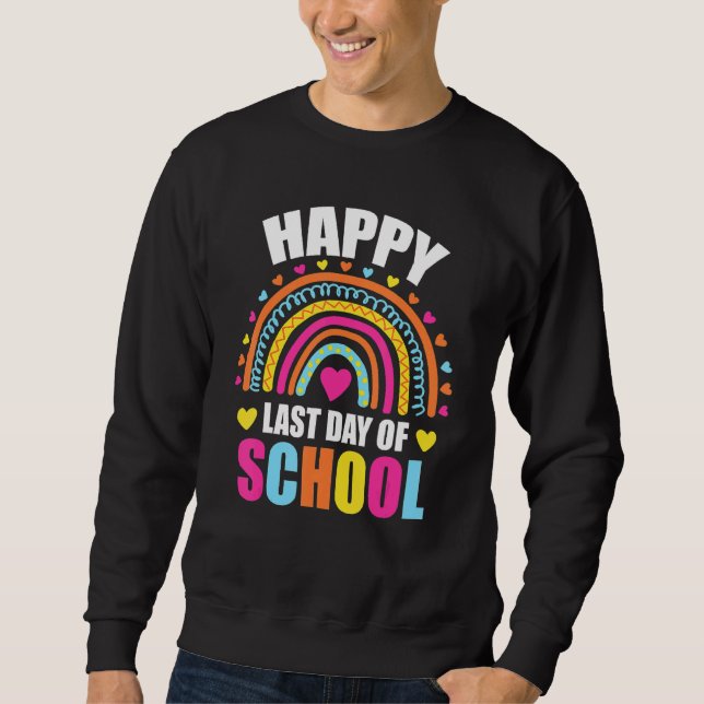 Sudadera Feliz Día De Graduación De Profesores De Rainbow E (Anverso)