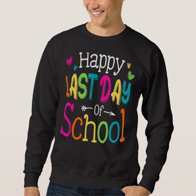 Sudadera Feliz Día De La Escuela De Preescolar (Anverso)