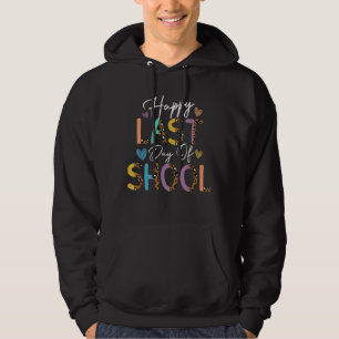 Sudadera Feliz Día De La Escuela Leopard Teacher Student G
