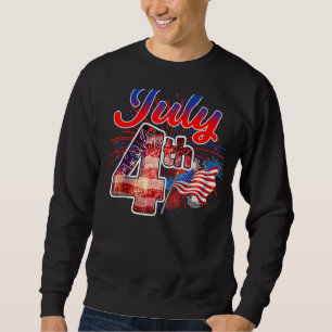 Sudadera Feliz Día De La Independencia 4 De Julio Patriota 