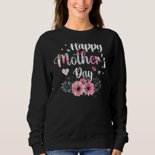 Sudadera Feliz Día de la Madre 2022, dulce floral para la m