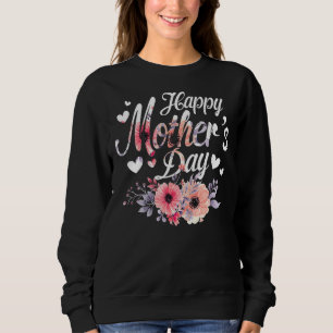 Sudadera Feliz Día de la Madre 2022, dulce floral para la m