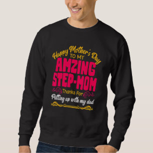 Sudadera Feliz Día de la Madre a mi increíble paso, mamá gr