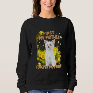 Sudadera Feliz Día de la Madre Perro Mamá Girasol 1