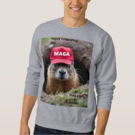 Sudadera Feliz Día de la Marmota