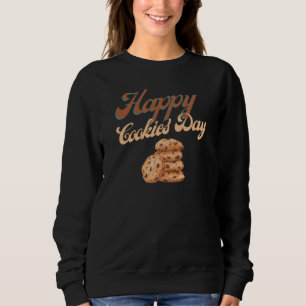 Sudadera Feliz Día de las Cookies, Día Nacional de la Cooki