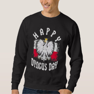 Sudadera Feliz Día de los Dingueses Polska ásica águila bla
