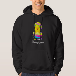 Sudadera Feliz Día de Pascua 2021 Chick con Huevo de Pascua