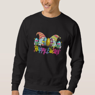 Sudadera Feliz Día de Pascua 2022 Bunny Gnome Hug Easter