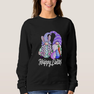 Sudadera Feliz Día de Pascua 2022 Bunny Gnome Hug Eggs de P