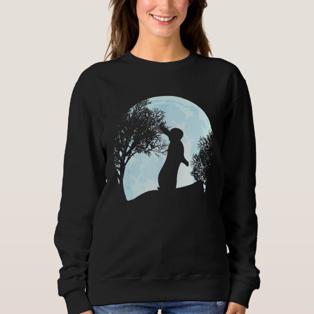 Sudadera Feliz Día de Pascua Rabbit Big Blue Moon Grap (Anverso)