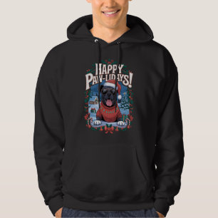 Sudadera Feliz Día de Pawliday Canso Corso Feliz Diversión