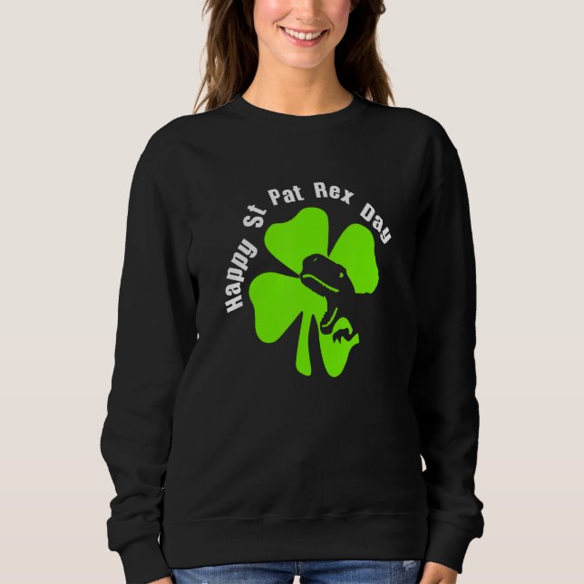 Sudadera Feliz Día de Rex de Saint Pat (Anverso)