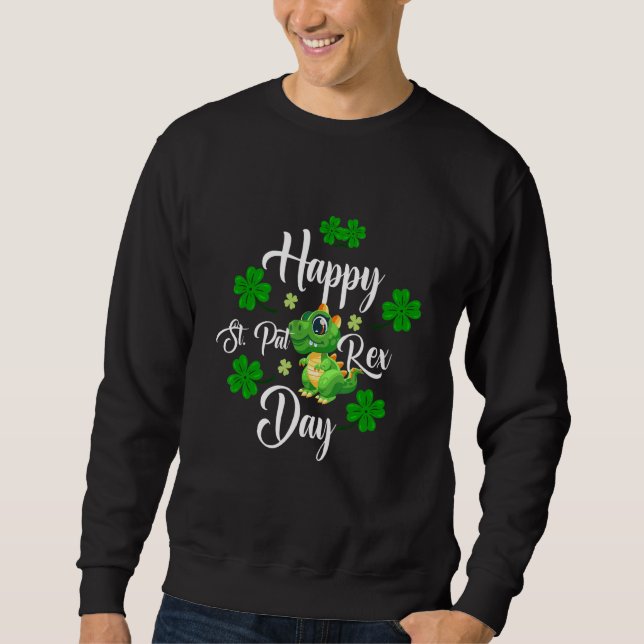 Sudadera Feliz Día de Rex de St Pat (Anverso)