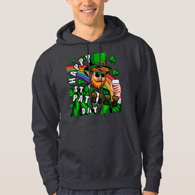 Sudadera Feliz Día de San Pat Rizz (Anverso)