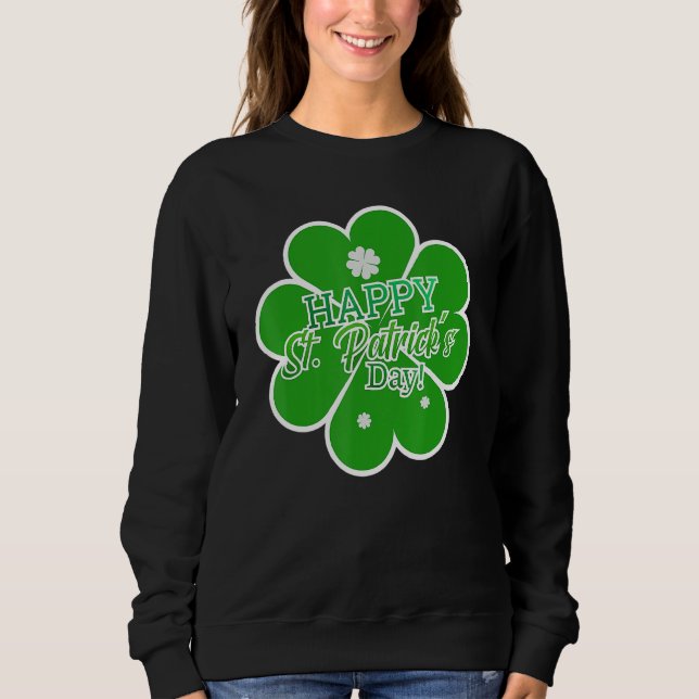 Sudadera Feliz Día de San Patricio (Anverso)
