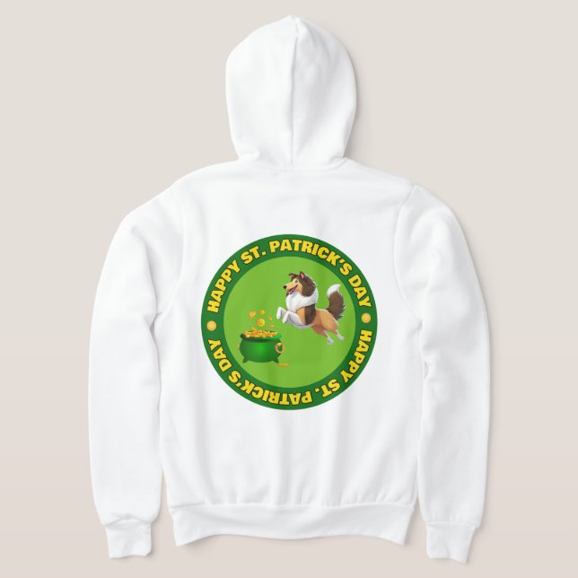 Sudadera Feliz día de San Patricio (Distribución Reverso )