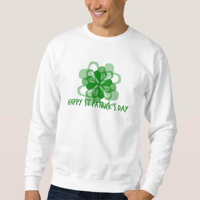 Sudadera Feliz Día de San Patricio (Anverso)