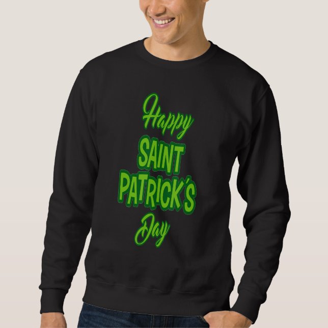 Sudadera Feliz Día de San Patricio (Anverso)