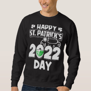 Sudadera Feliz Día de San Patricio 2022 Cara irlandesa de S