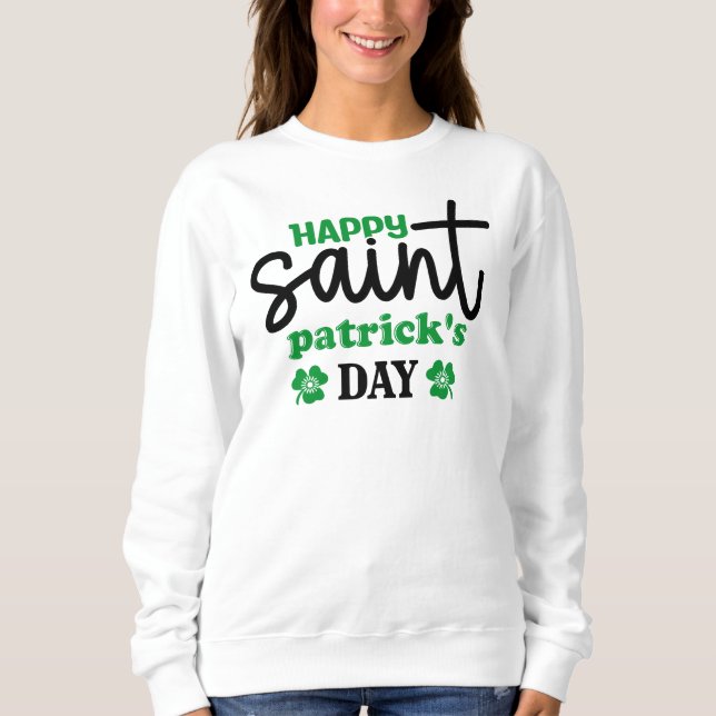Sudadera Feliz Día de San Patricio-59889 (Anverso)
