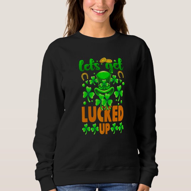Sudadera Feliz día de San Patricio Bebe 3 (Anverso)