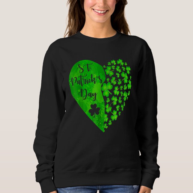Sudadera Feliz Día de San Patricio Funny Saint Patrick Iris (Anverso)