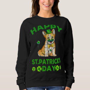 Sudadera Feliz Día de San Patricio Funy Saint Patricks Corg