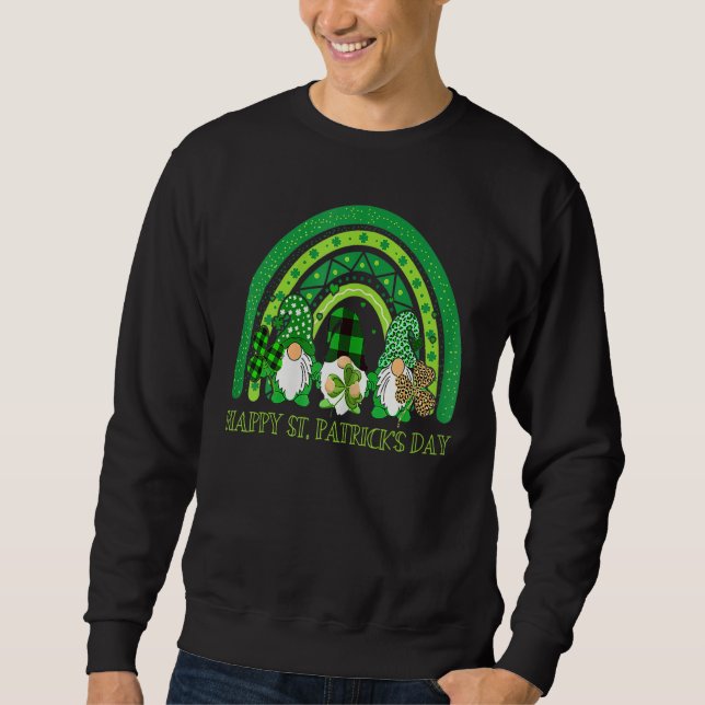 Sudadera Feliz Día de San Patricio Gracioso Saint Patrick I (Anverso)