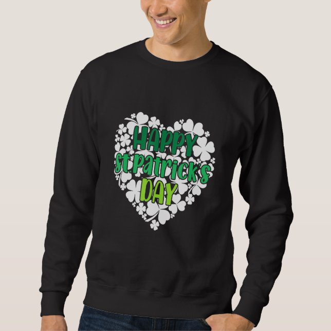 Sudadera Feliz Día de San Patricio Gracioso Saint Patrick I (Anverso)