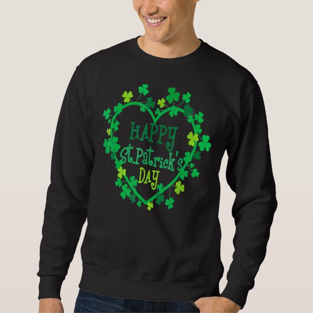 Sudadera Feliz Día de San Patricio Gracioso Saint Patrick I (Anverso)
