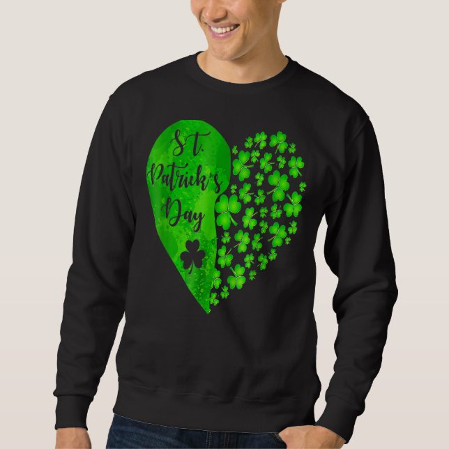 Sudadera Feliz Día de San Patricio Gracioso Saint Patrick I (Anverso)